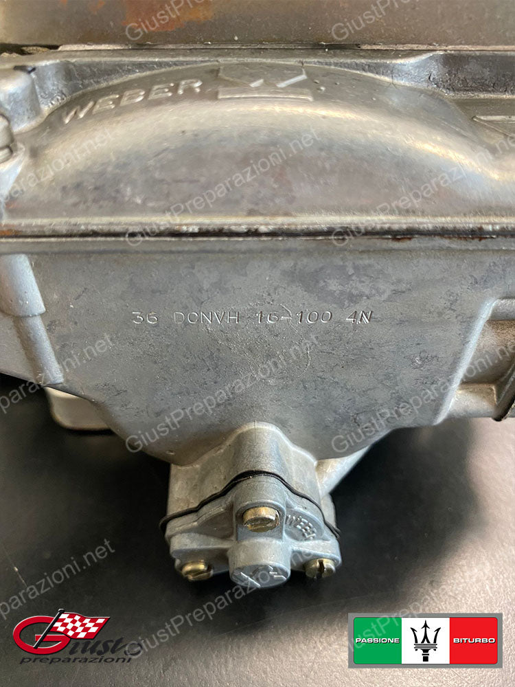 CARBURATORE WEBER MASERATI BITURBO 36 DCNVH 26-100 6D