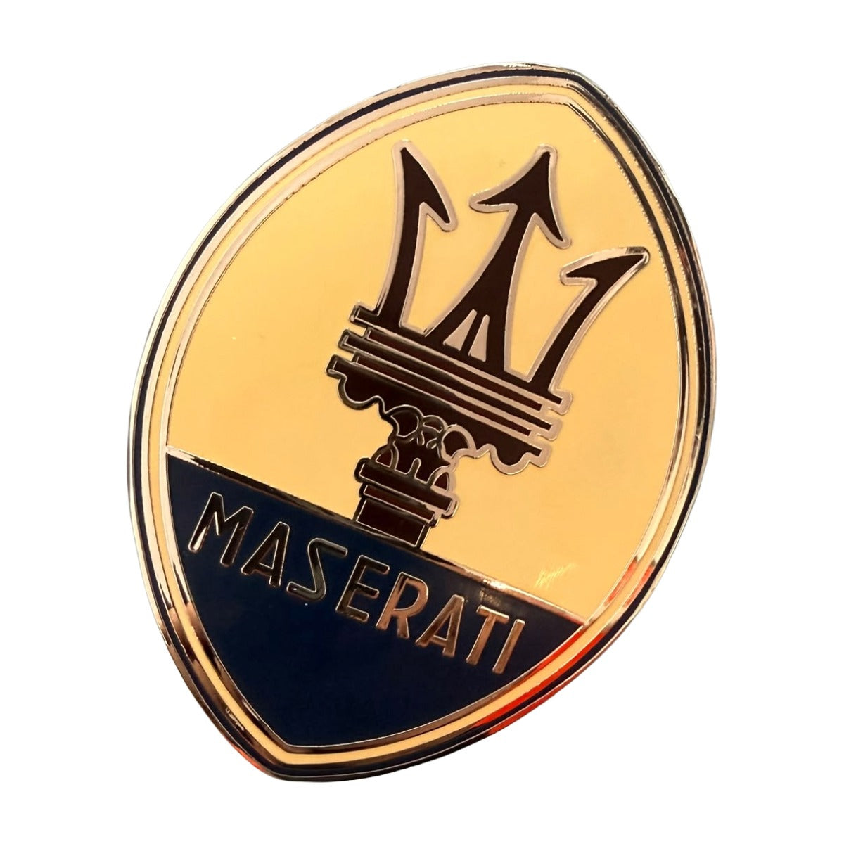 328320109 STEMMA/BADGE MASERATI POSTERIORE NUOVO Dda 73mm