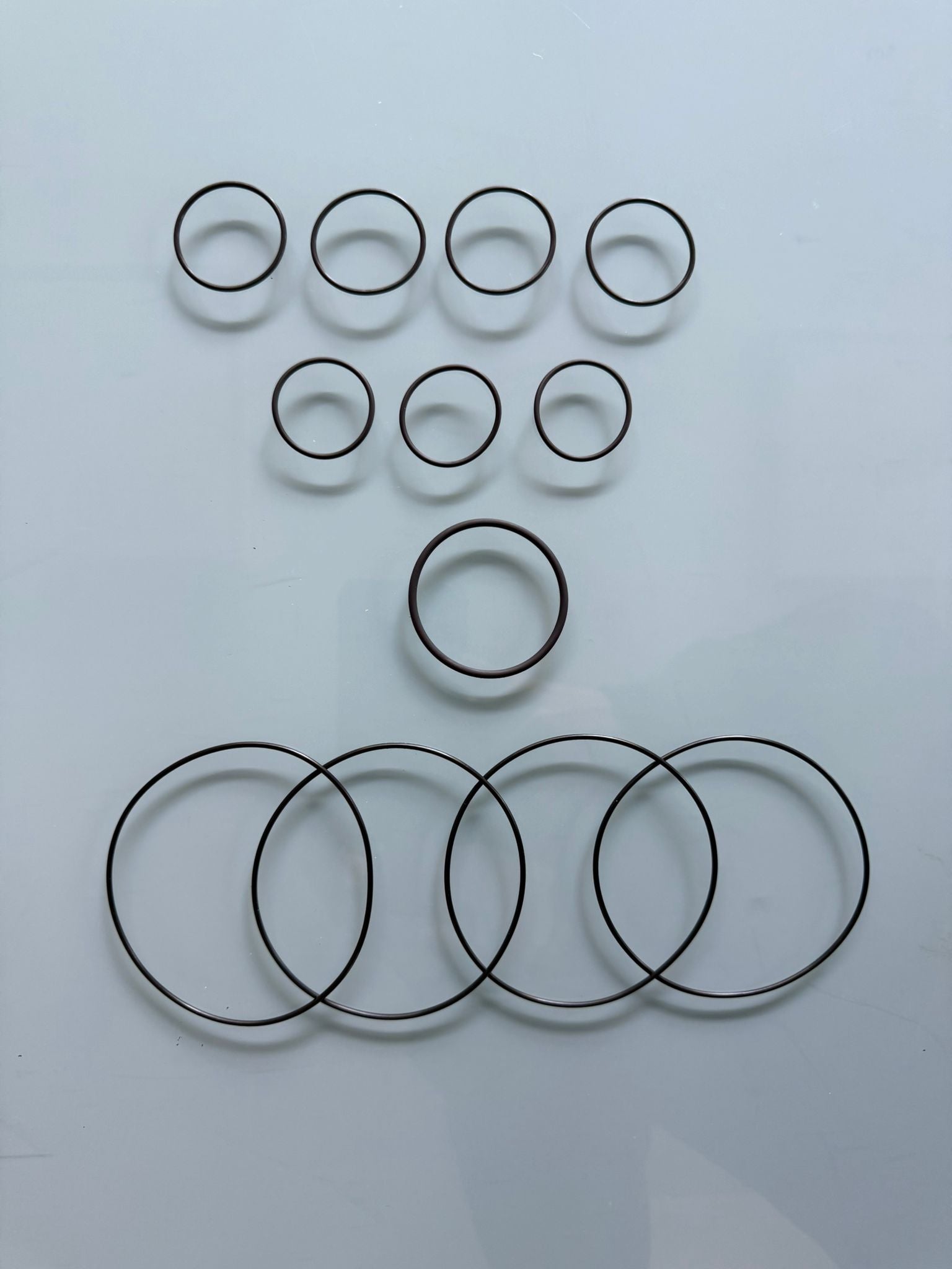 202976 KIT GUARNIZIONI PER REVISIONE POMPA OLIO (NO ACQUA) PER MASERATI 4200/QPT/FERRARI 430