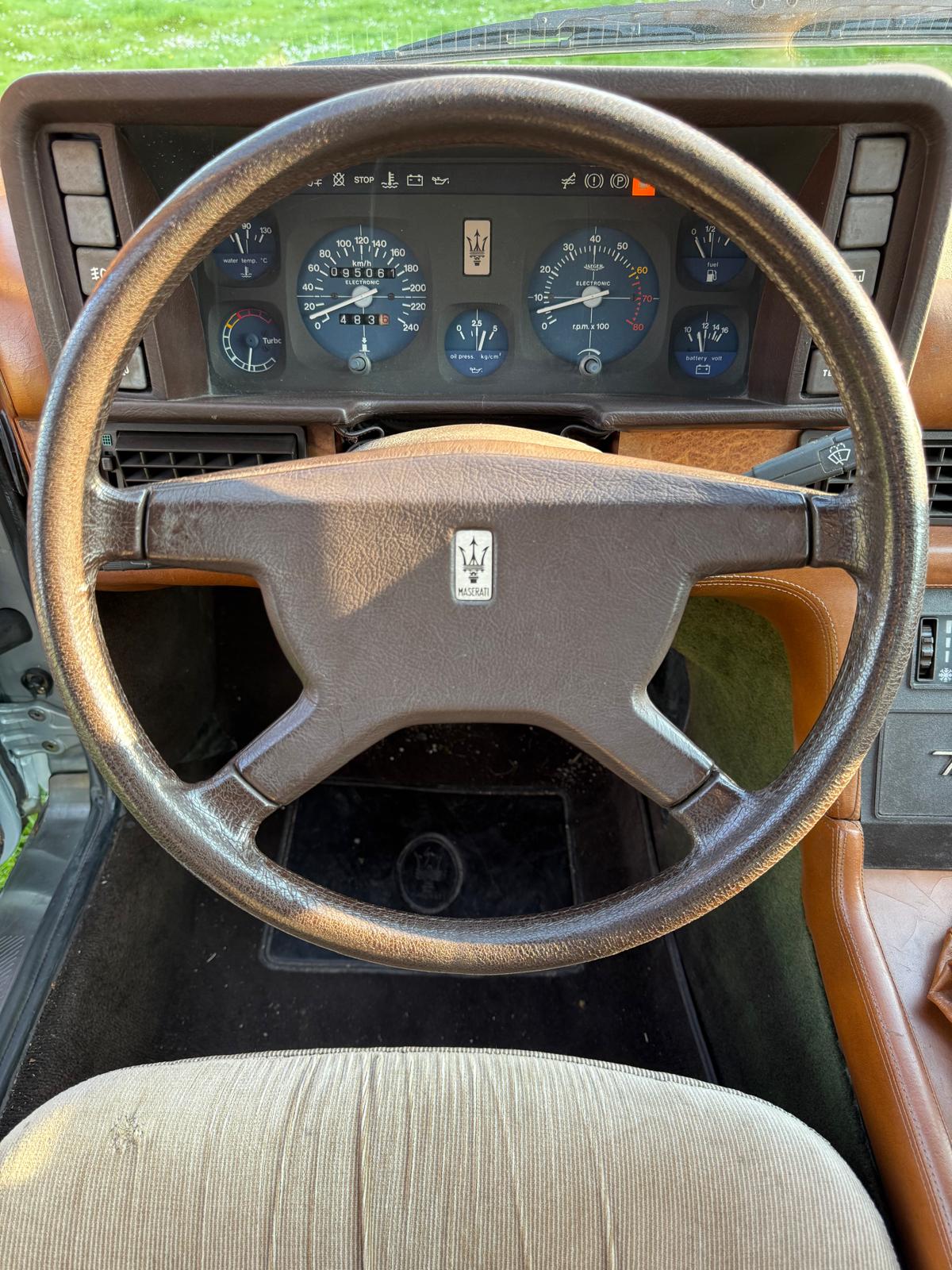 MASERATI BITURBO 1' SERIE 1985