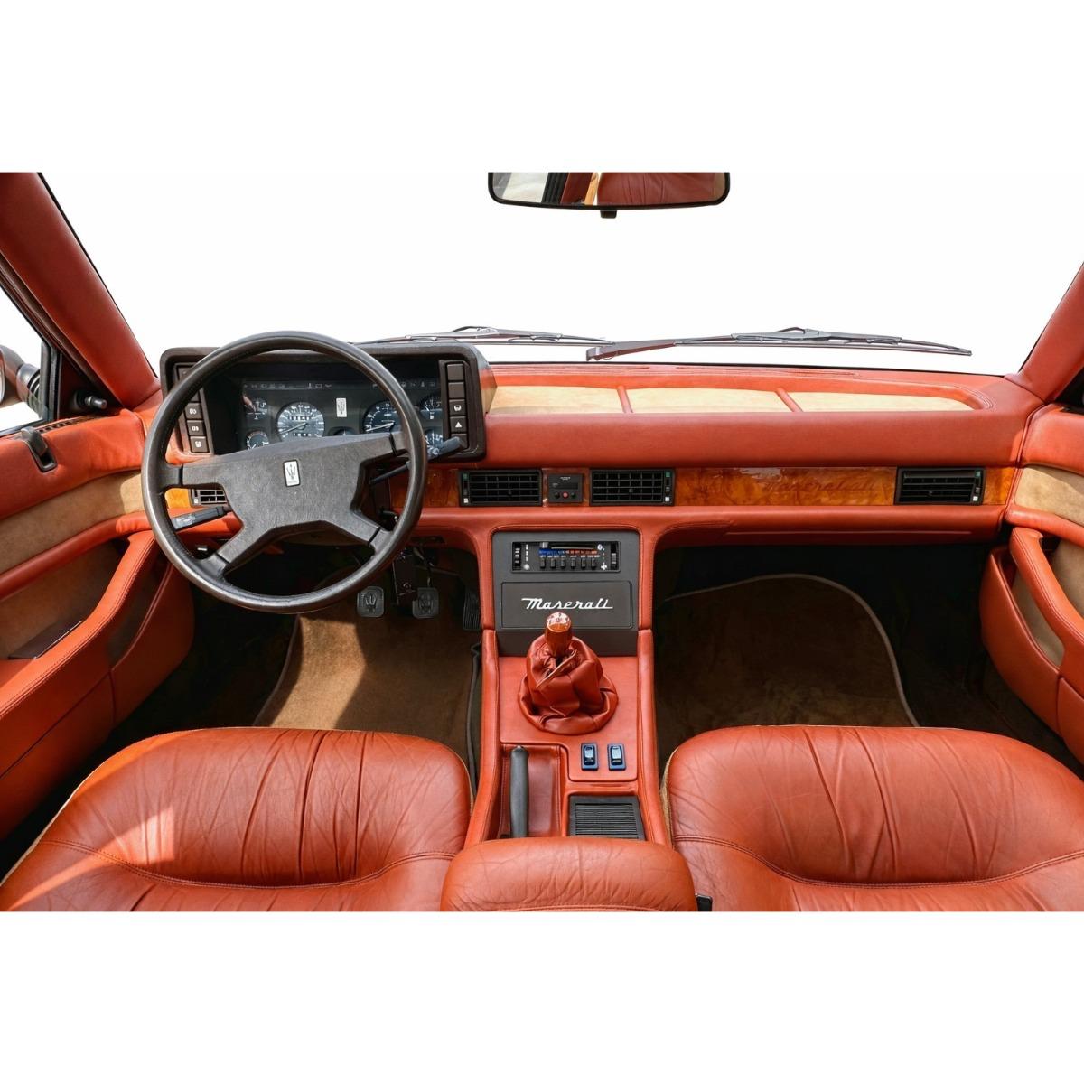 PELLE ORIGINALE MASERATI BITURBO S