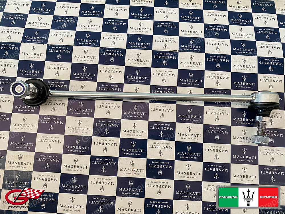 366600139 Maserati Biturbo BARRA ANTISTABILIZZAZIONE ANTERIORE Ghibli II ABS & QP IV (SINISTRA)