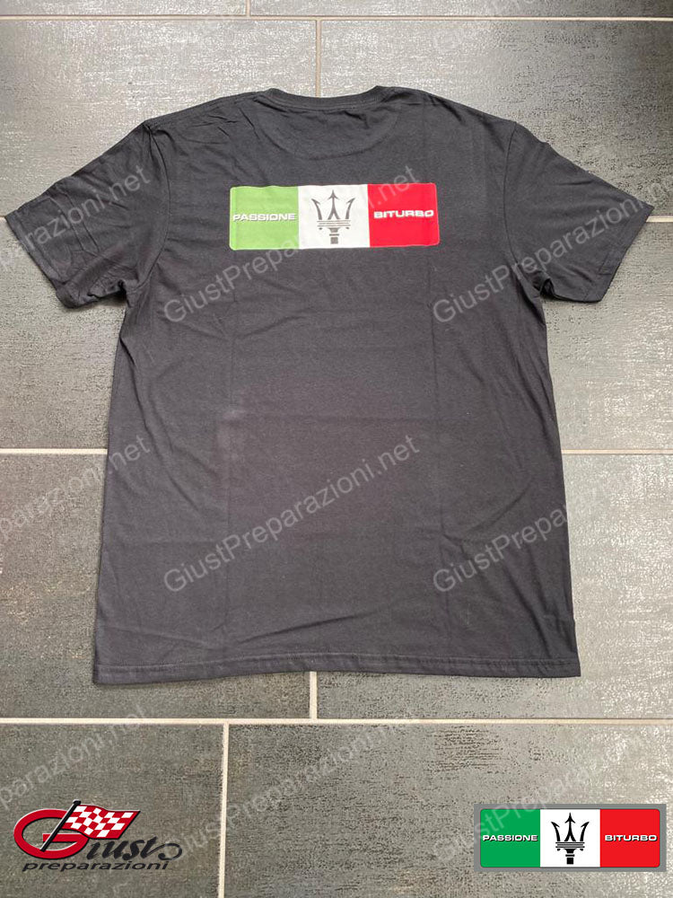 T-SHIRT MASERATI PASSIONE BITURBO