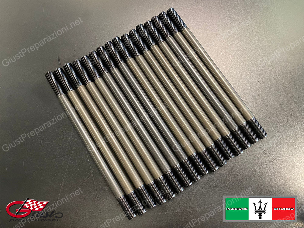 475010800 Maserati Biturbo PRIGIONIERO TESTA CILINDRO 4 Valvole (quantità 16)