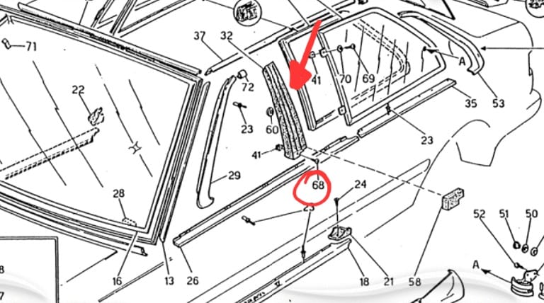318320345/6 EXTERNAL DOOR COVER (TO BE PAINTED)