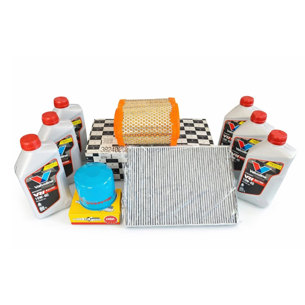 KIT TAGLIANDO OLIO - FILTRI - CANDELE PER MASERATI 3200 GT