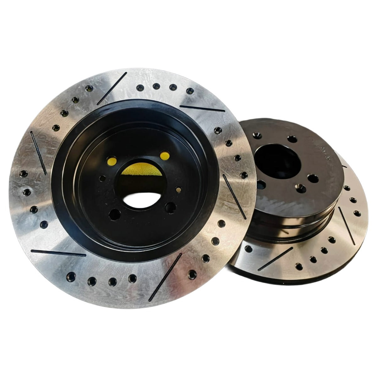 317220350 DISCHI FRENO POSTERIORI BAFFATI E FORATI RIFATTI NUOVI